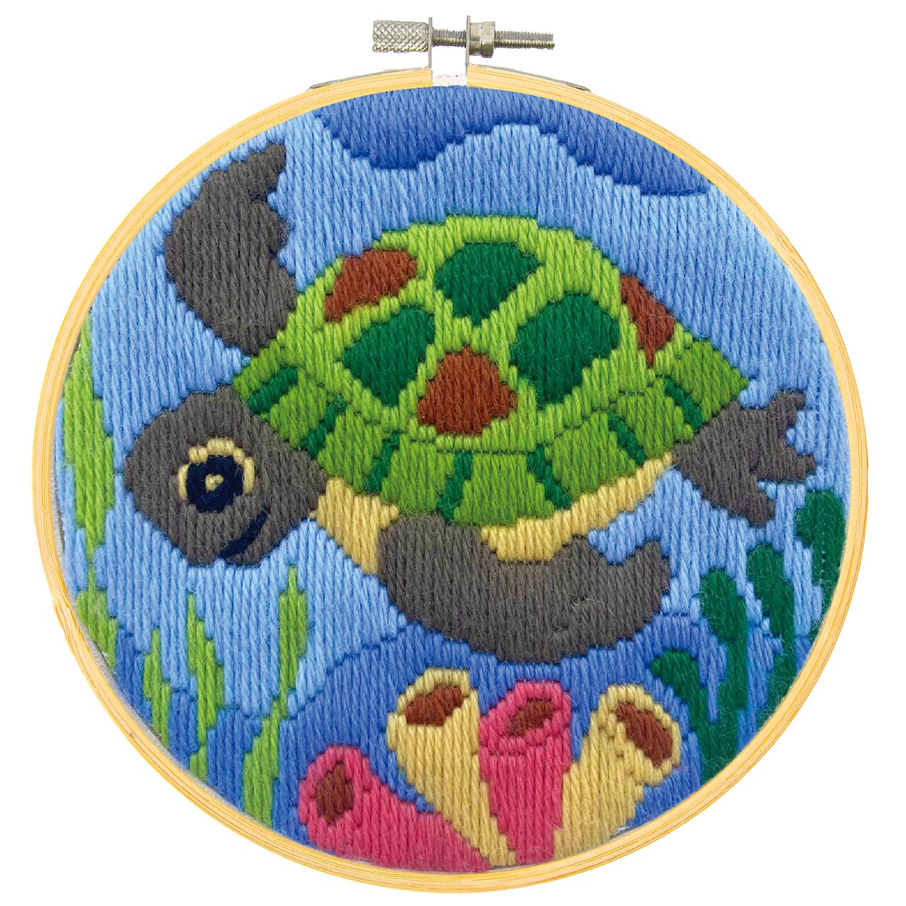 Diamond Dotz - Long Stitch Cross Stitch Ocean Baby: Perfectly Adorable Long Stitch Kits, Cross Stitching Kits for Beginners, Adults and Ocean Lovers